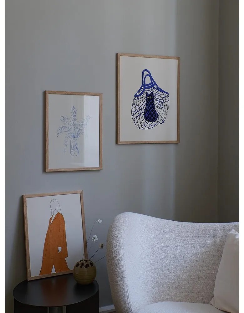 Plakat 30x40 cm The Cat’s In The Bag – Chloe Purpero Johnson – The Poster Club