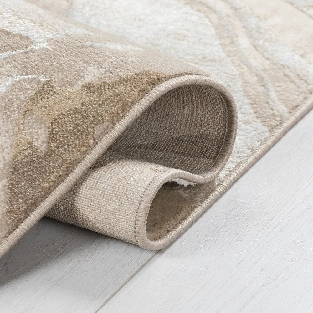 Beżowy dywan 80x150 cm Marbled – Flair Rugs