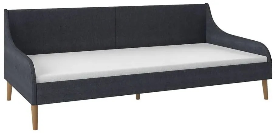 Ciemnoszara sofa z materacem - Fremen