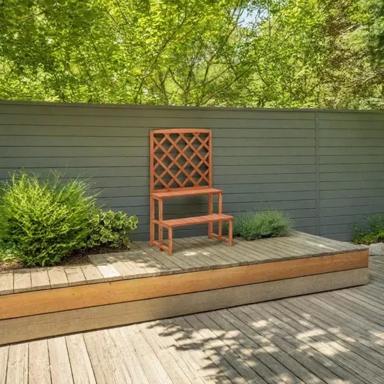 Szary ogrodowy kwietnik H0-E19