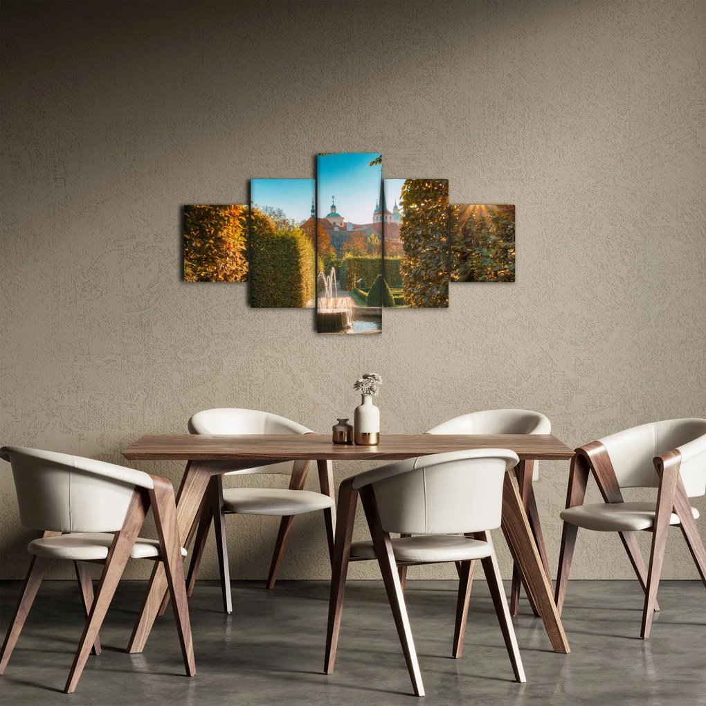 Obraz - Pałac Wallensteina (125x70 cm)