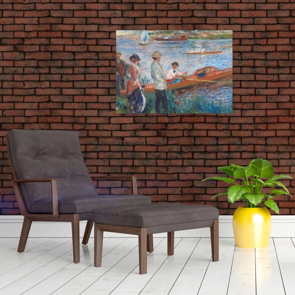 Obraz - Auguste Renoir, Oarsmen at Chatou, reprodukcje (70x50 cm)