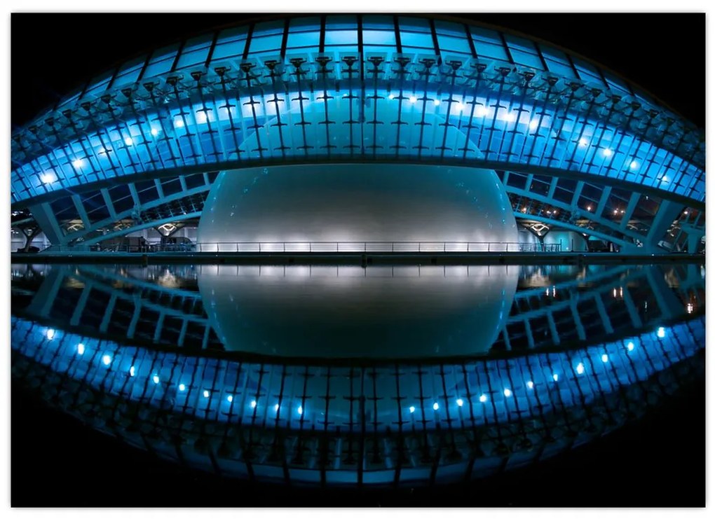 Obraz stadionu piłkarskiego (70x50 cm)
