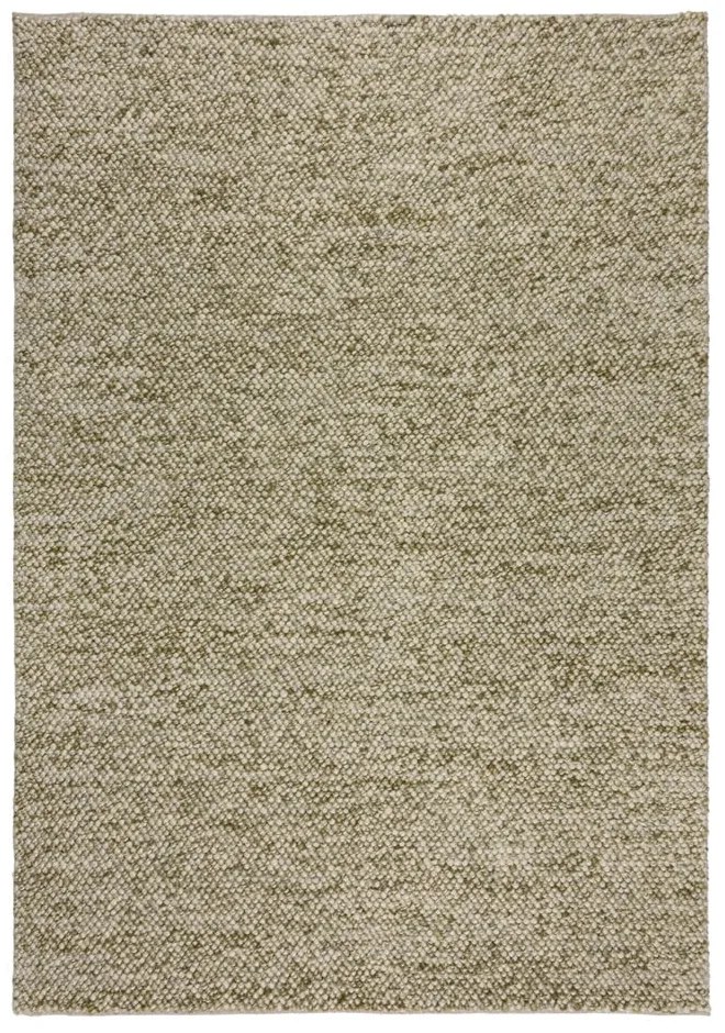 Dywan z mieszanki wełny tkany ręcznie w kolorze khaki 80x150 cm Minerals – Flair Rugs