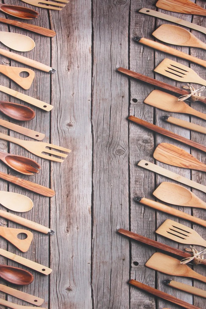 Dywan Chodnik Winylowy Moma Drewniane Łyżki 052x100 Chodnik