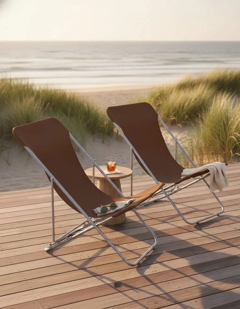 Zestaw leżaków plażowych T7-M20