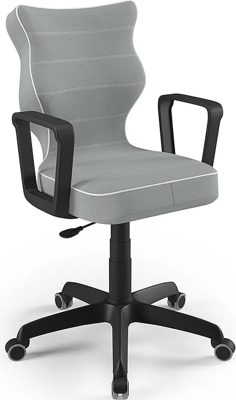 Ergonomiczne krzesło do biurka Norm Black rozmiar 5 (146-176,5 cm)