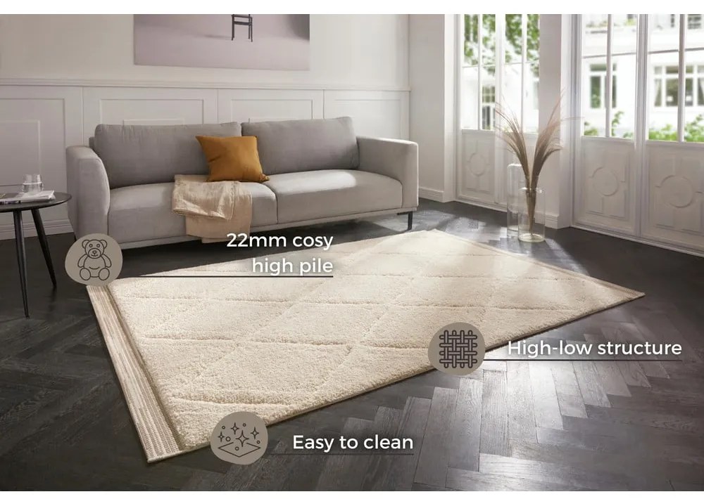 Beżowy dywan Mint Rugs Norwalk Colin, 120x170 cm