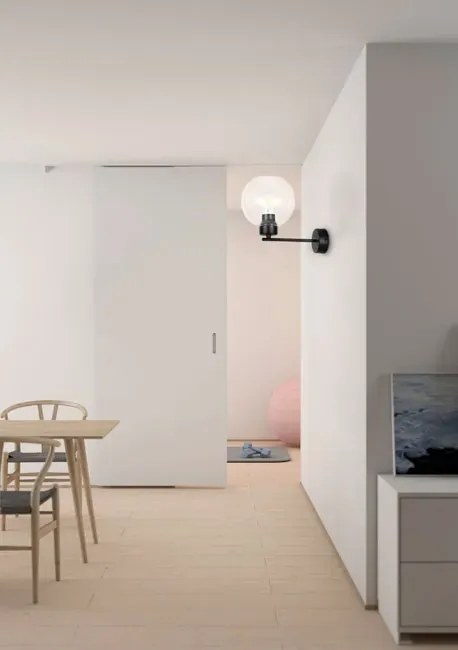 Kinkiet w stylu loft ze szklanym kloszem - S838 L7-E63