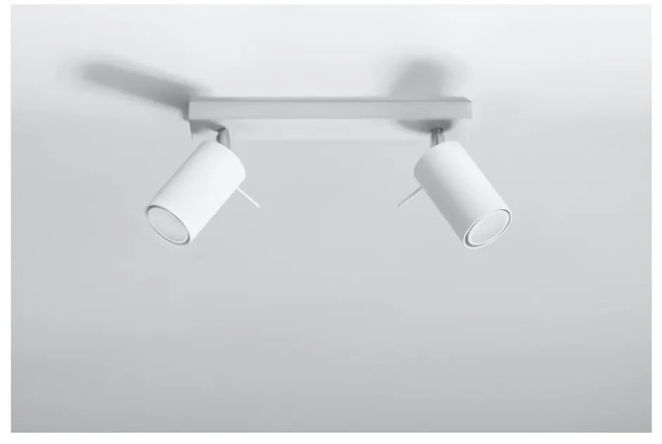 Biała lampa sufitowa Sollux Etna