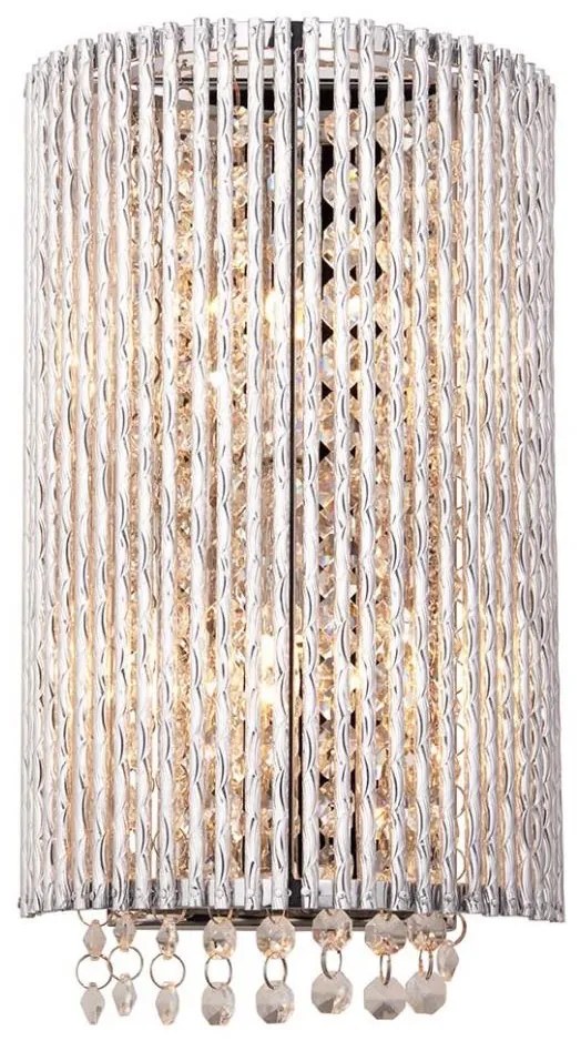 Endon 81978 - Kinkiet kryształowy GALINA 2xG9/25W/230V chrom błyszczący