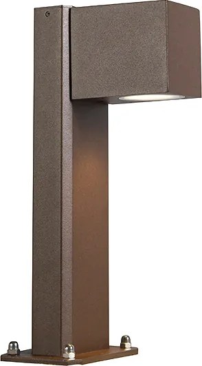 Inteligentna lampa podłogowa zewnętrzna rdzawobrązowa 30 cm IP44 z WiFi GU10 - Baleno