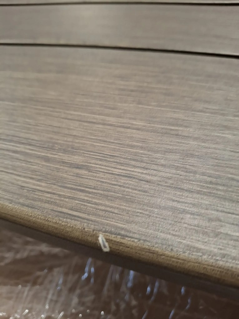Doppler EXPERT WOOD Plus - ogrodowy rozkładany stół aluminiowy 150/210 x 90 x 75,5 cm - Towar z drobną wadą (N640)