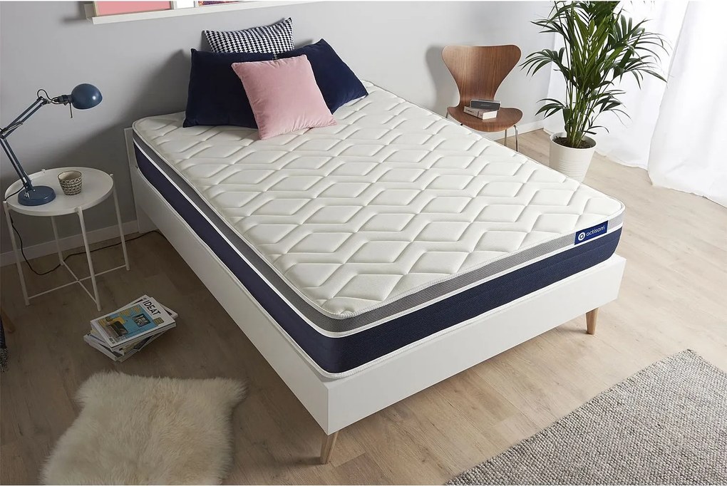 Materac Actimemo confort 180x220cm, Grubosc : 26 cm, Pianka z pamiecia ksztaltu, Umiarkowanie twardy, 7 stref komfortu