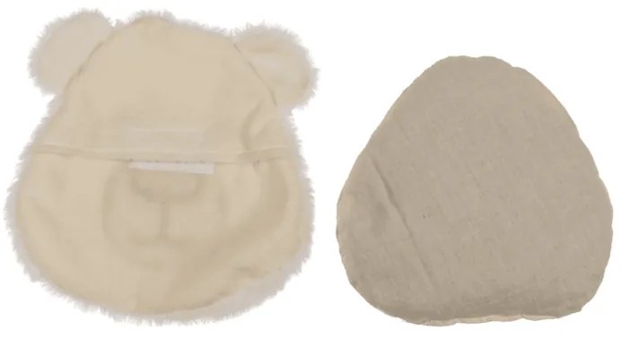 Poduszka rozgrzewająca z kulkami glinianymi Niedźwiedź