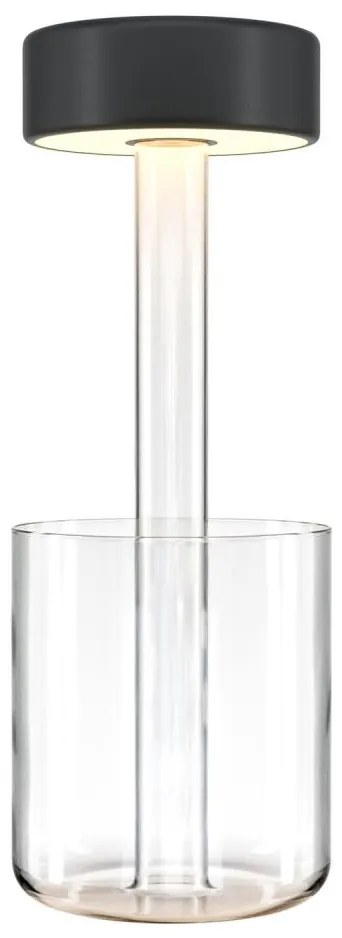 Maytoni MOD229TL-L3B3K1 - LED przenośna lampa stołowa 3W/5V czarna/przezroczysta