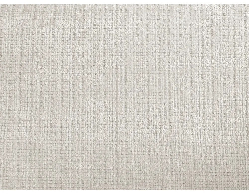 Biała sofa z tkaniny szenilowej 264 cm Ivane – Bobochic Paris