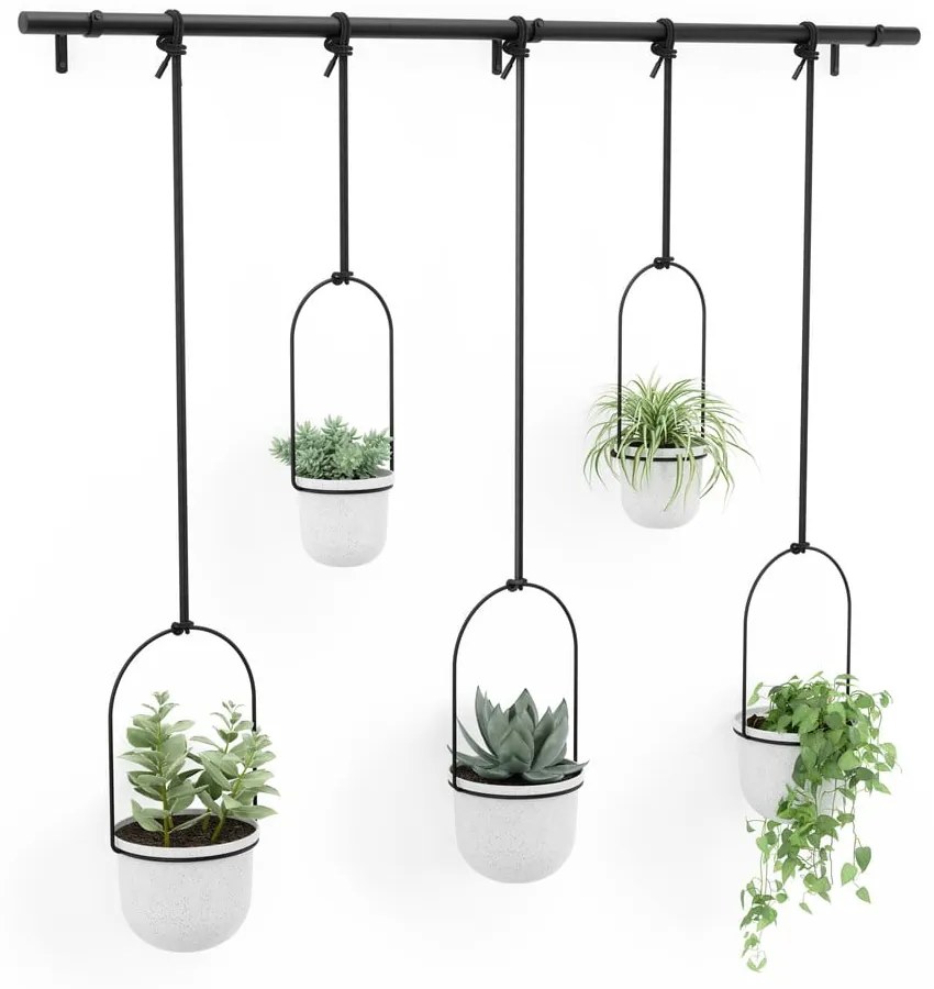Plastikowe osłonki na doniczki zestaw 5 szt. ø 7,5 cm Triflora – Umbra
