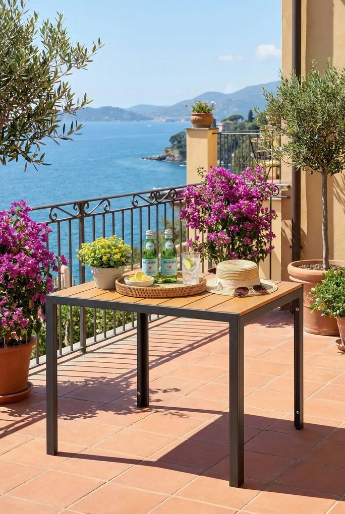 Kwadratowy stół ogrodowy C2-L79