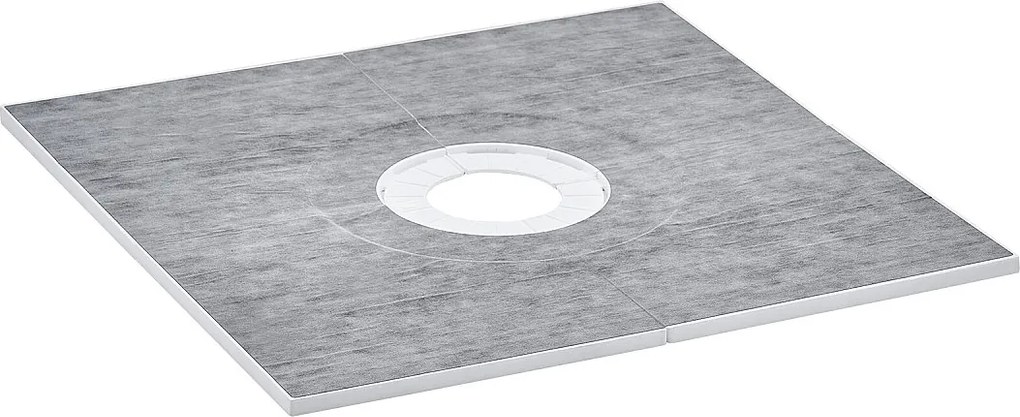 Zestaw Płyty Pod pryszniciem Impermeowalnym SucceBuy, 91 x 91 cm, z Centralnym Odwodnieniem