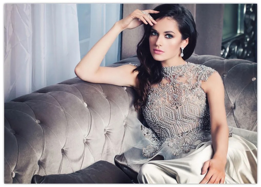 Obraz na szkle - Glamour (70x50 cm)