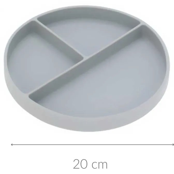 Talerz z przegródkami, Ø 20 cm