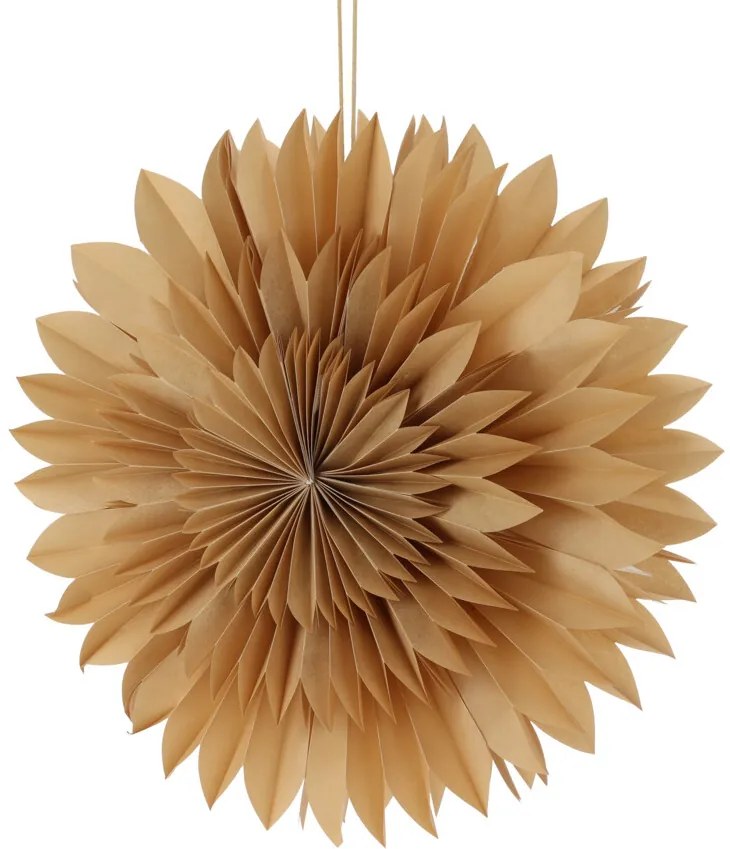 Ozdoba świąteczna na okno, gwiazda z papieru, 50 cm