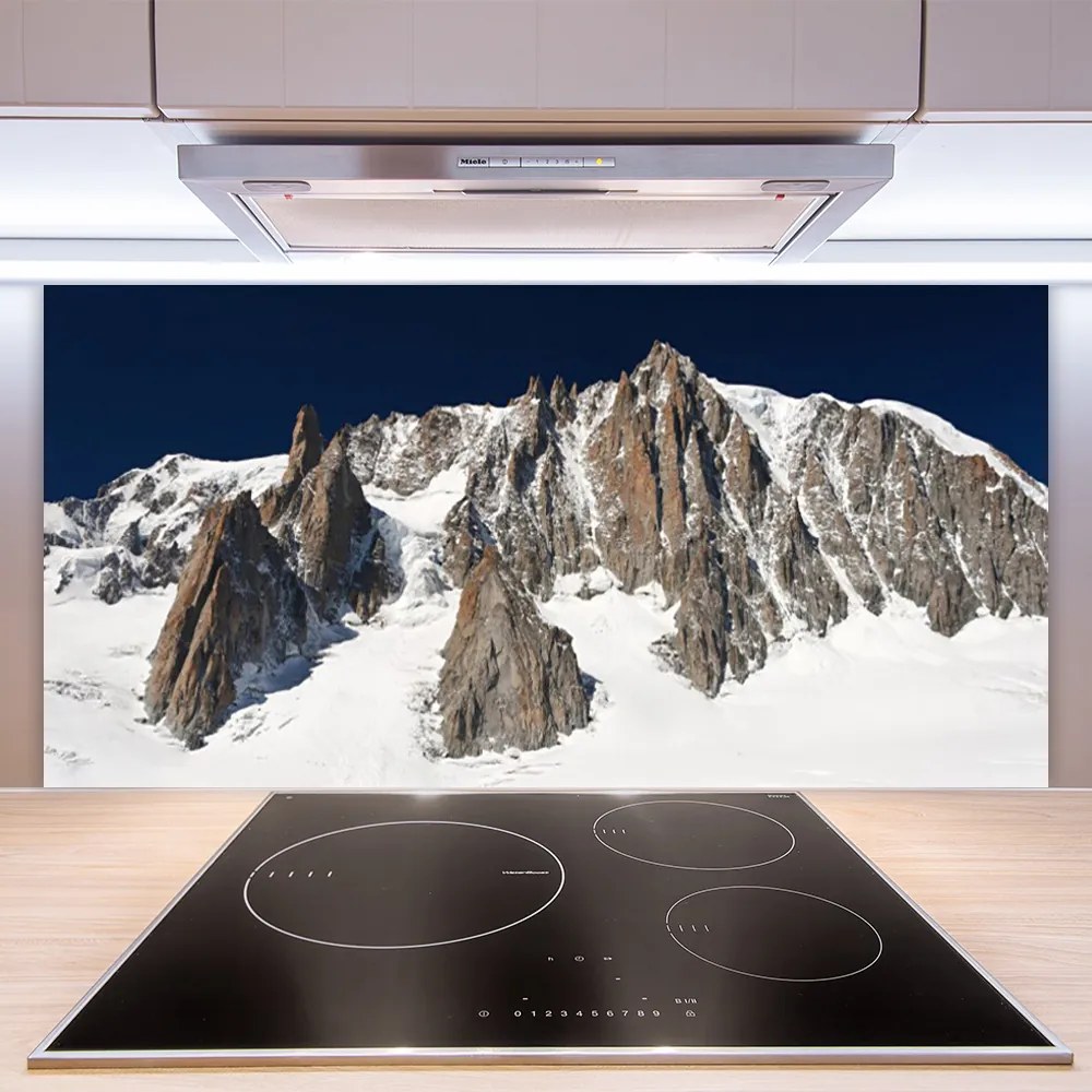 Panel Szklany Wieczna Zmarzlina Wysokich Gór