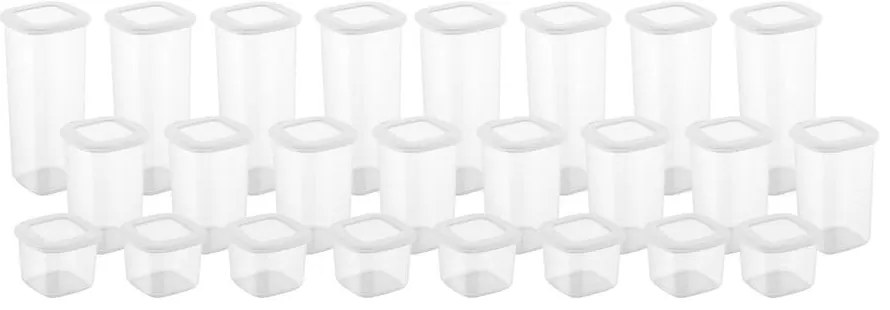 Pojemniki 18 szt. na żywność Fresco – Hermia