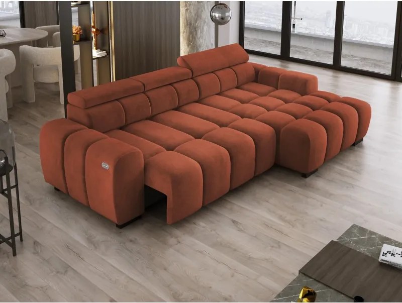 Narożnik OMBO S MINI Prawostronny z Elektryczną Regulacją WERSAL