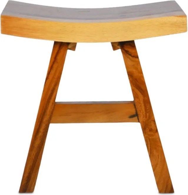 Taboret z drewna suar DIVERO