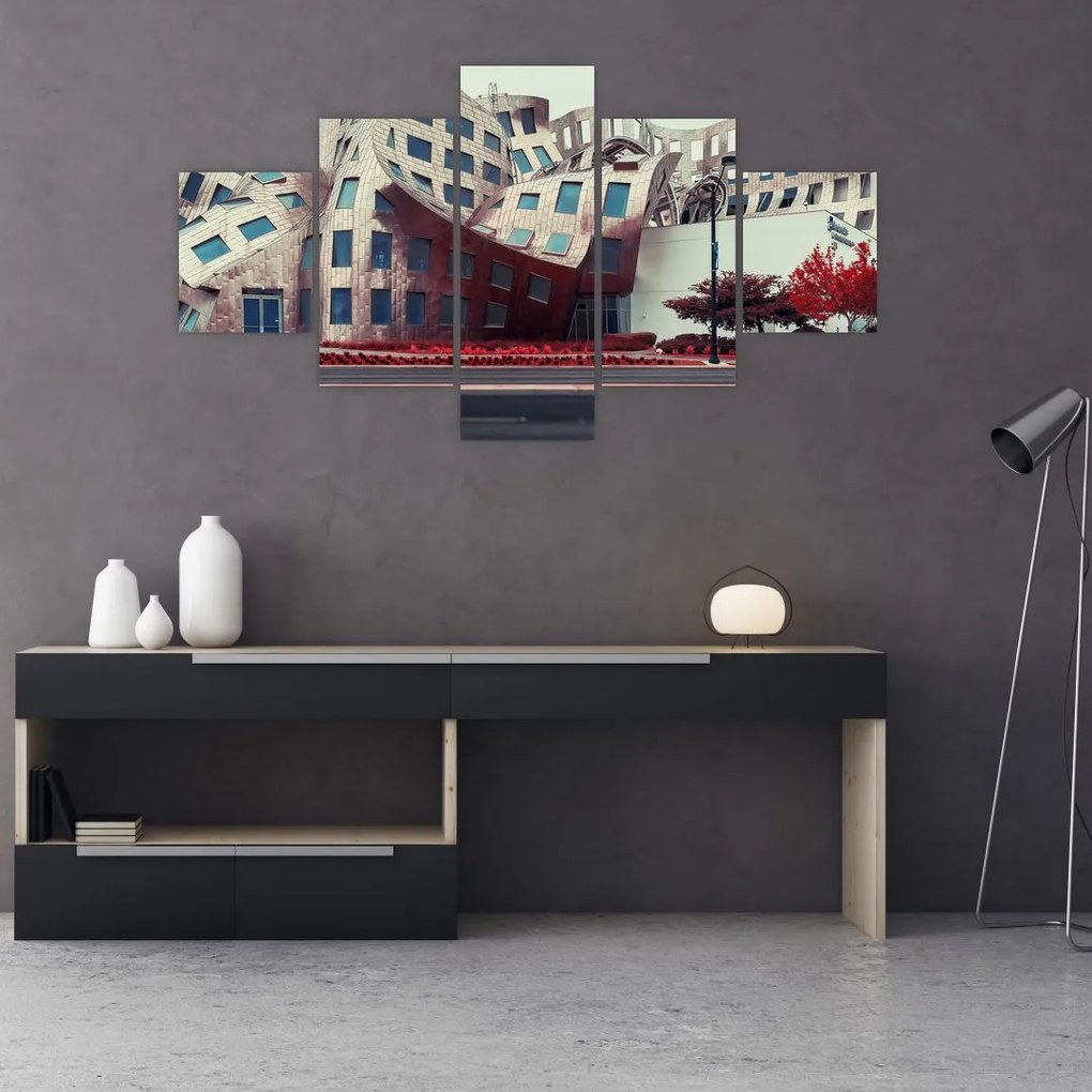 Obraz - budynek architektoniczny (125x70 cm)