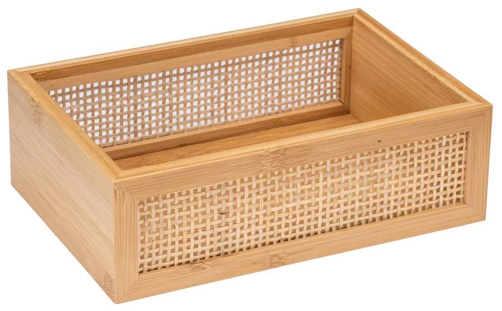 Taca na kosmetki ALLEGRE BAMBOO, 22 x 7 x 15 cm, WENKO