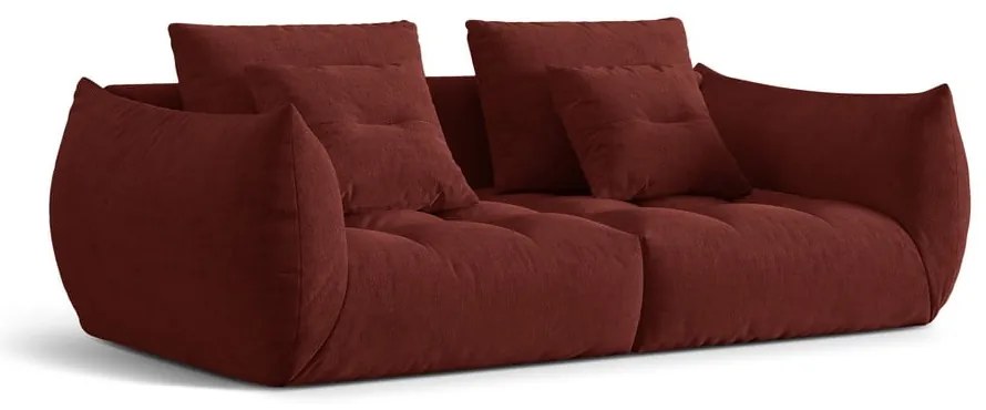Czerwona sofa 232 cm Bloom – Micadoni Home