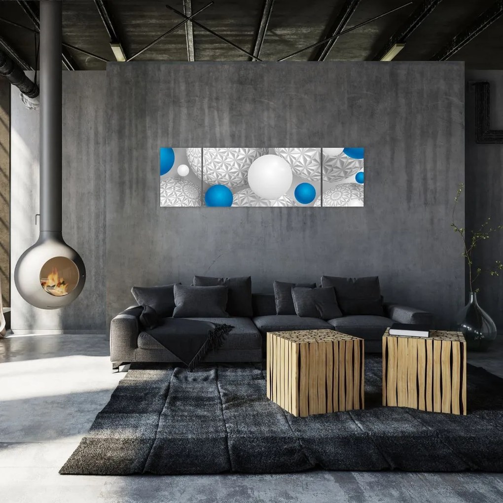 Obraz z motywem 3D (170x50 cm)