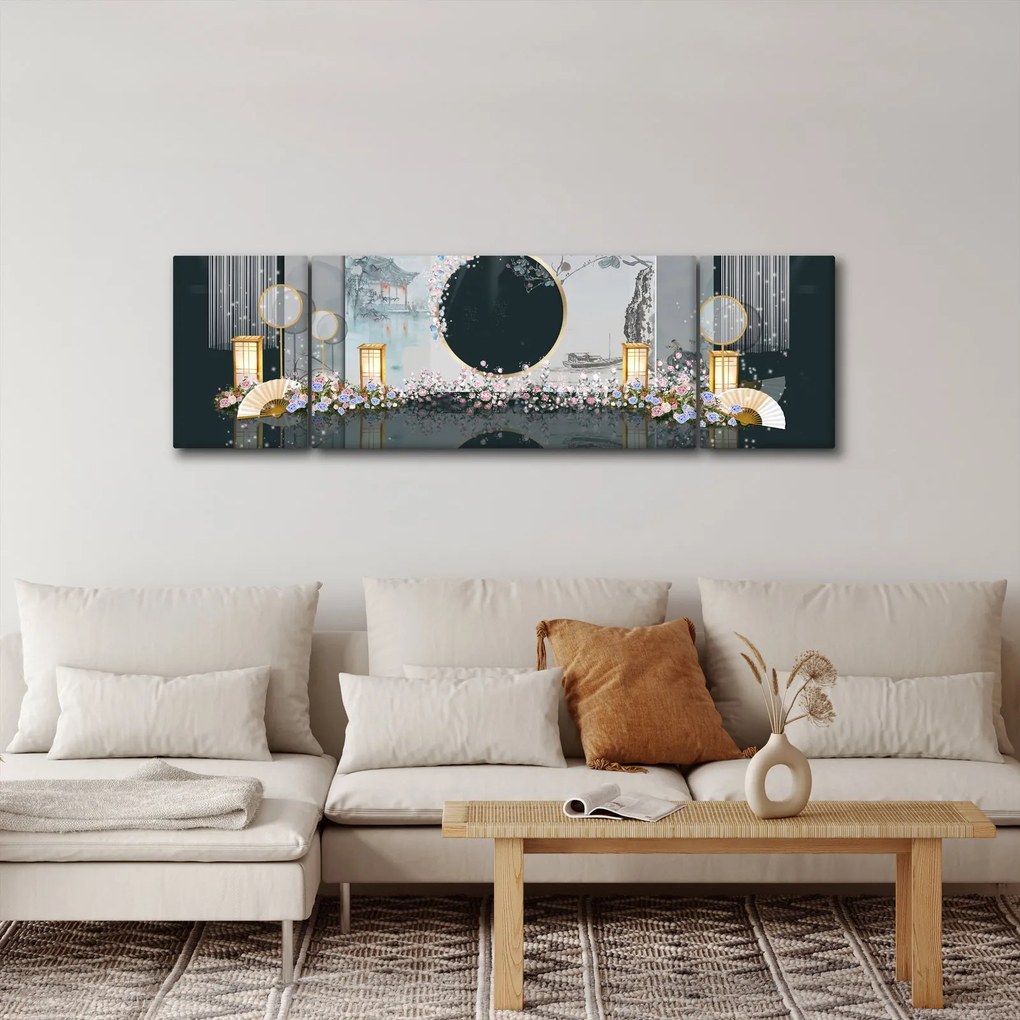 Obraz - Kolaż (170x50 cm)