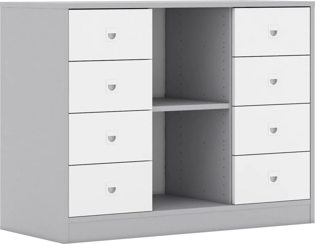 Szafka szkolna szuflady Blox BASE 110 index 2PP-3R-8SB