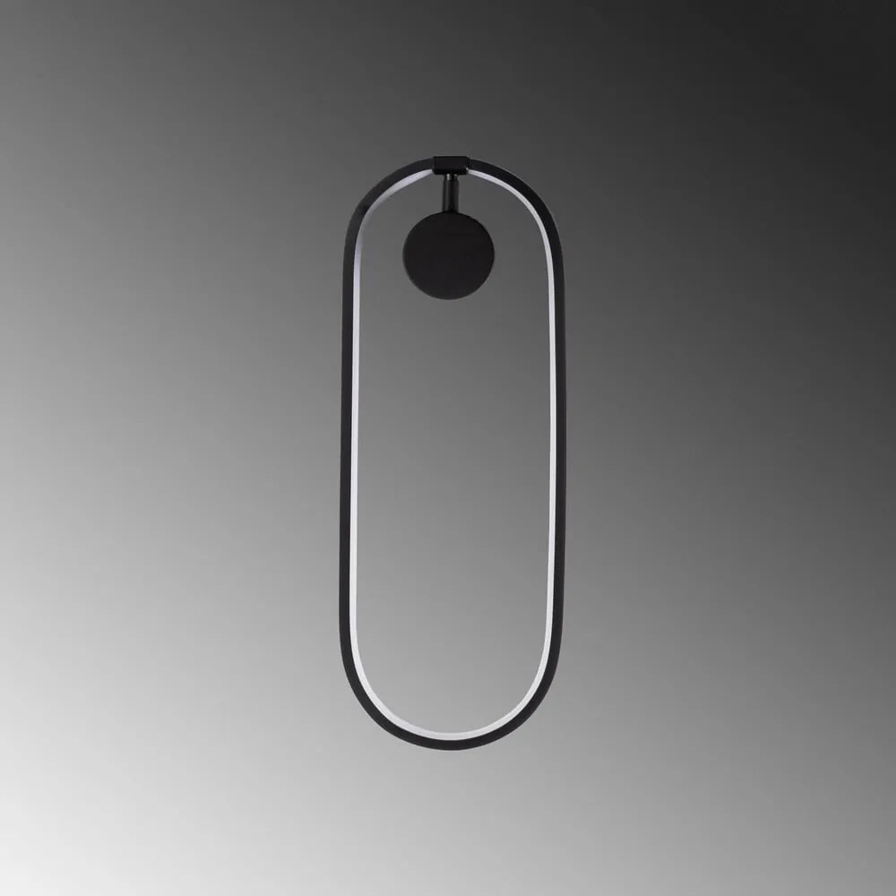 Czarny kinkiet LED Can – Opviq lights