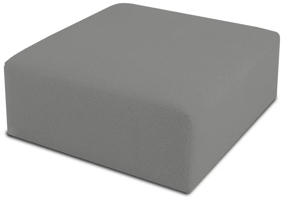 Szary moduł sofy z materiału bouclé Roxy – Scandic