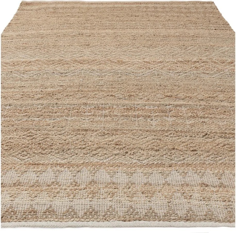 Dywan z mieszanki juty tkany ręcznie w naturalnym kolorze 200x290 cm Asher Natural – Asiatic Carpets