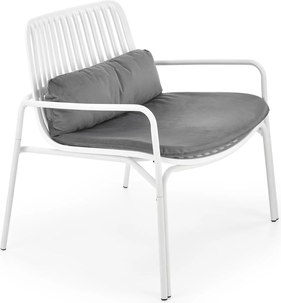 Fotel do ogrodu Melby z poduchą