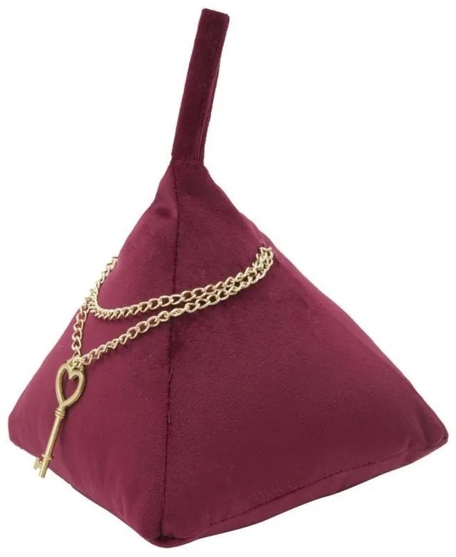 Stoper do drzwi w kolorze Bordowym