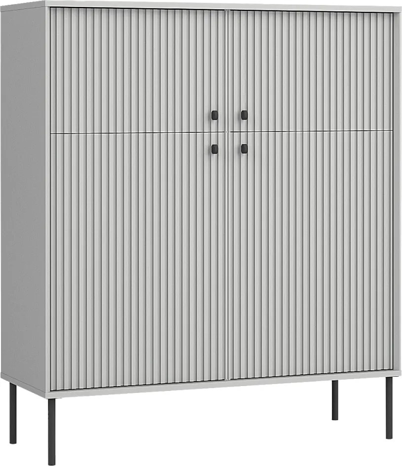 Szafka ARIS 2D2D, szara