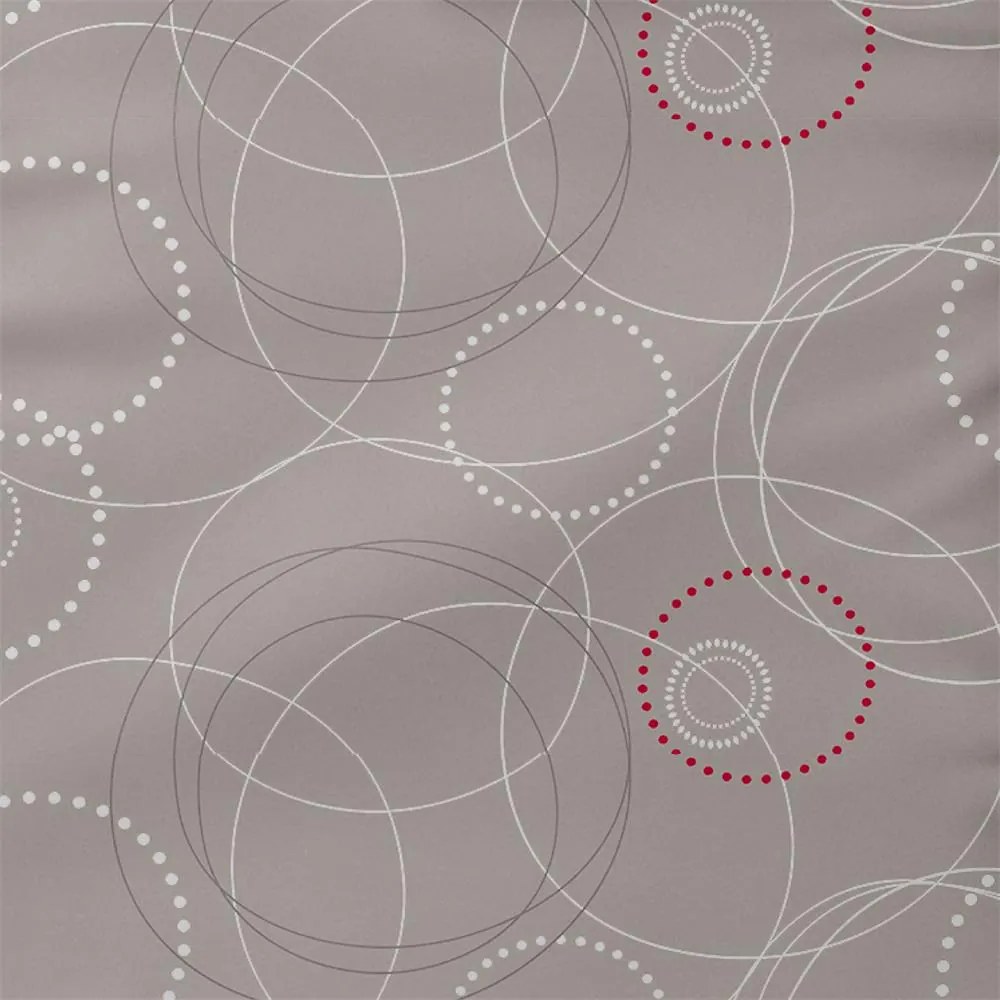 PrzytulneMieszkanie.pl PrzytulneMieszkanie.pl Pościel z bawełny renforcé CORA szara Rozmiar pościeli: 2 szt 80 x 80 cm | 200 x 200 cm