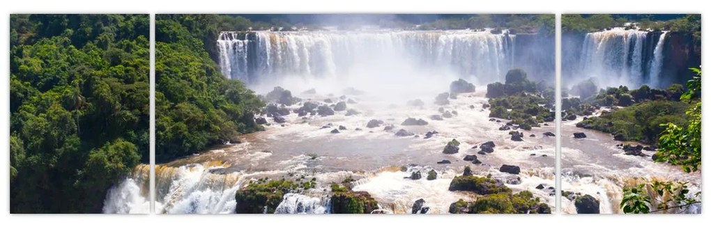 Obraz wodospadu Iguassu (170x50 cm)