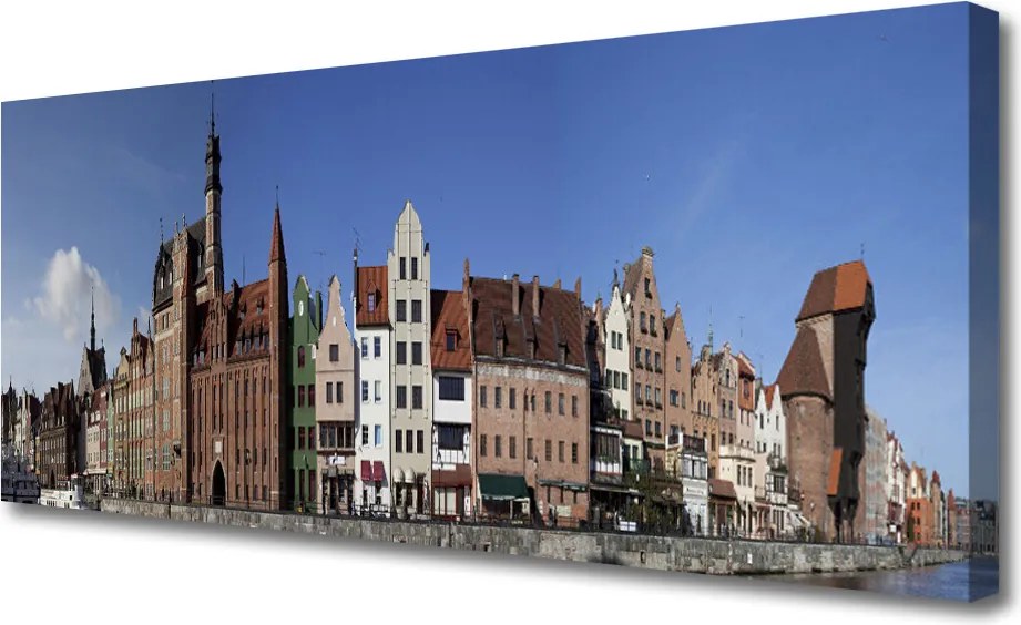 Fotoobraz na płótnie Ulice Tętniącej Metropolii