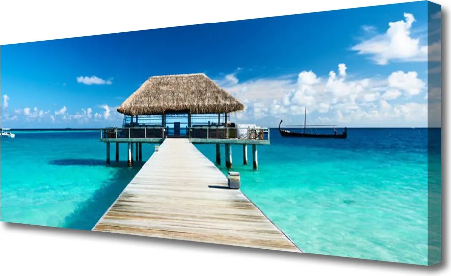 Fotoobraz na płótnie Monumentalny Most nad Cieśniną