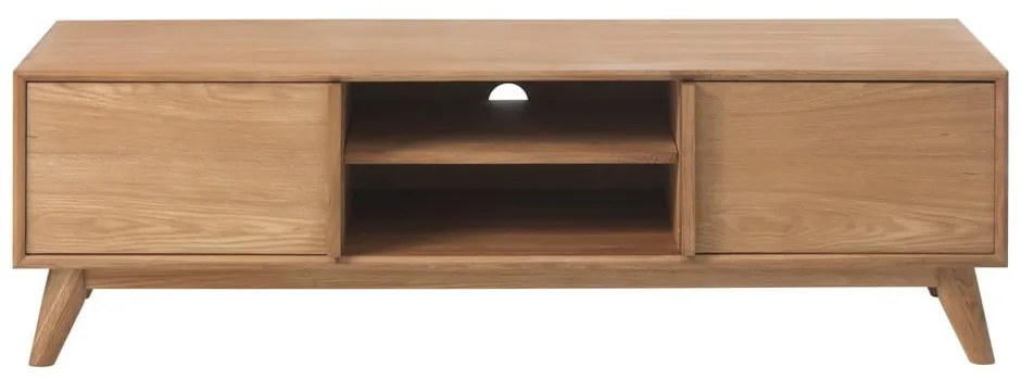 Szafka pod TV w dekorze dębu 150x46 cm Rho – Unique Furniture