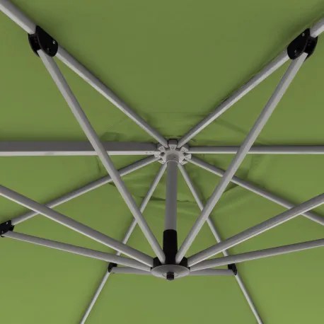 ACTIVE 370 cm - wahadłowy parasol ogrodowy z drążkiem bocznym : Substancja Desen - 836