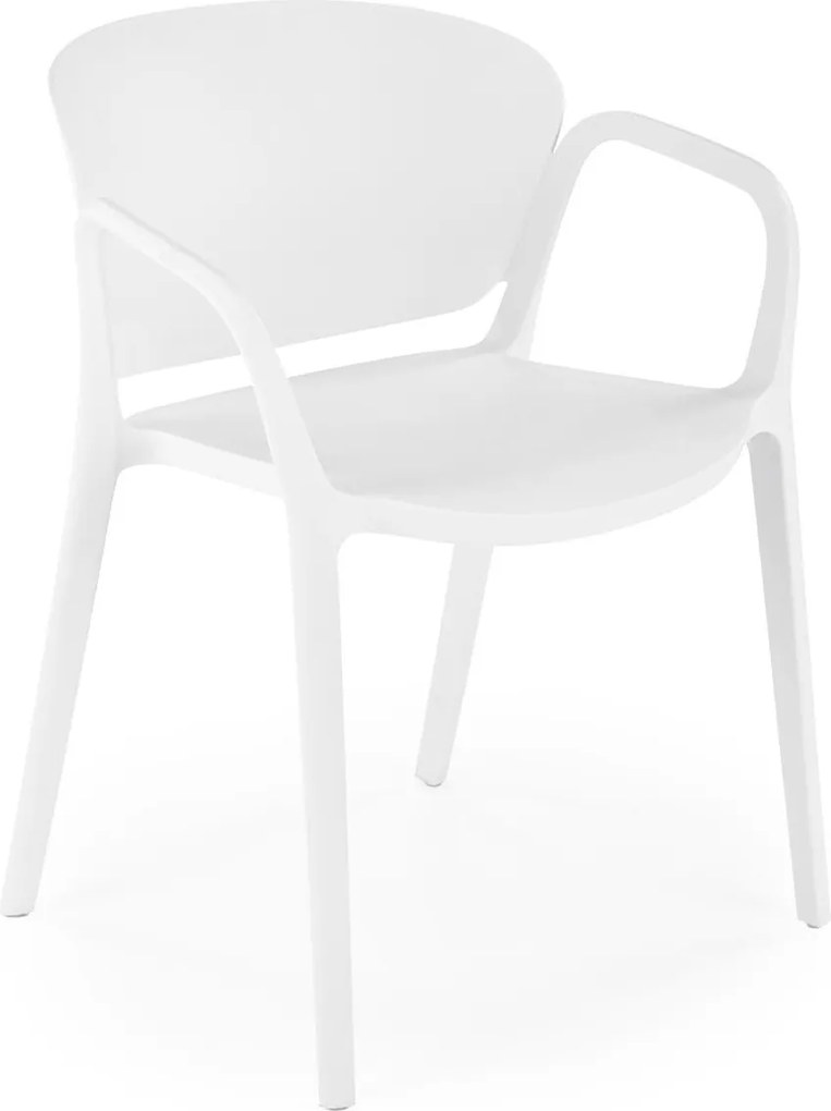 Krzesło ogrodowe z polipropylenu K491 z możliwością sztaplowania